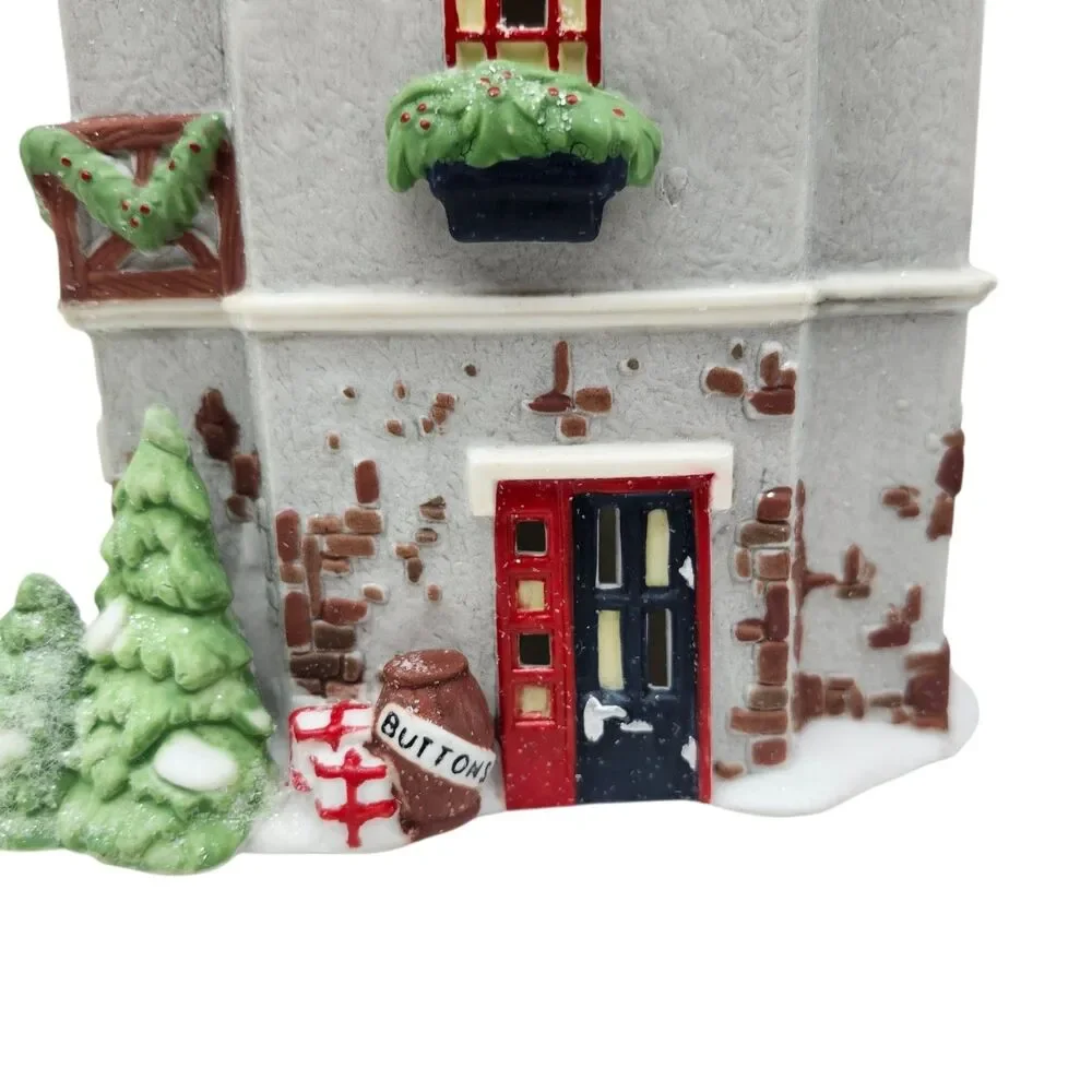 Department 56 North Pole Series Porcelain Tin Soldier Shop Hand Painted Vtg 95